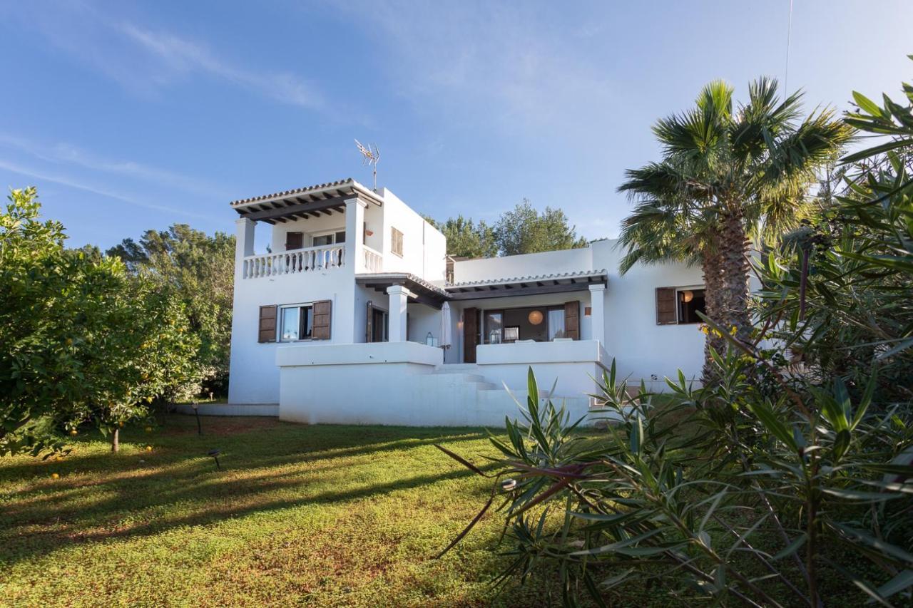 Casa En Ibiza Con Vistas Increibles En Es Figueral Villa Luaran gambar